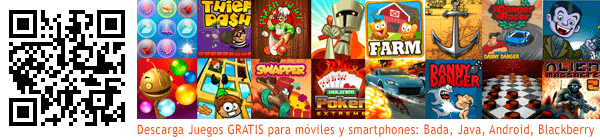 Descarga Juegos GRATIS para m�viles y smartphones: Bada, Java, Android, Blackberry